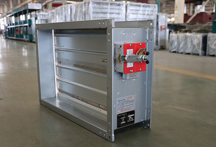 �?sh��)动排烟防火阀的工作原�?